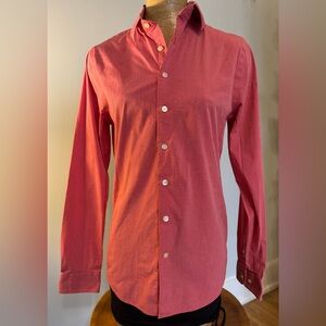 1MX Express Women's Red Button-Down Shirt